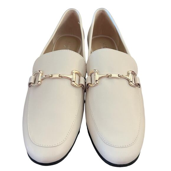 Alfani Gayle Leather Classic Loafers Horse Bit Hardware Slip On NEW Size 11 - Picture 4 of 12